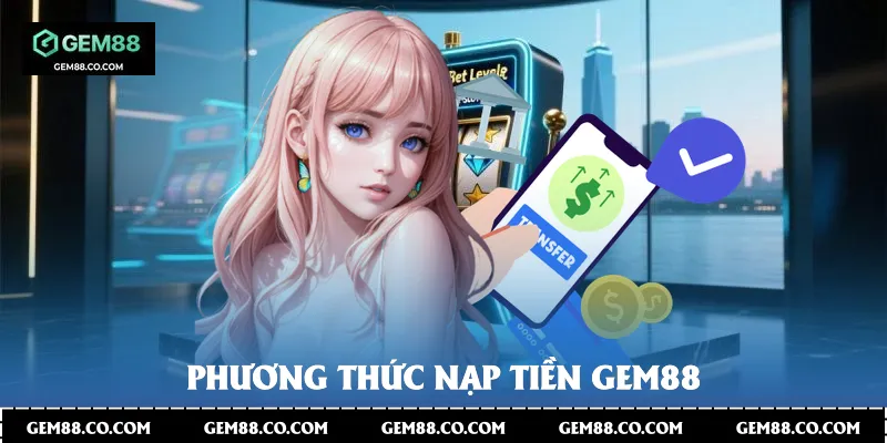 Phương thức nạp tiền Gem88